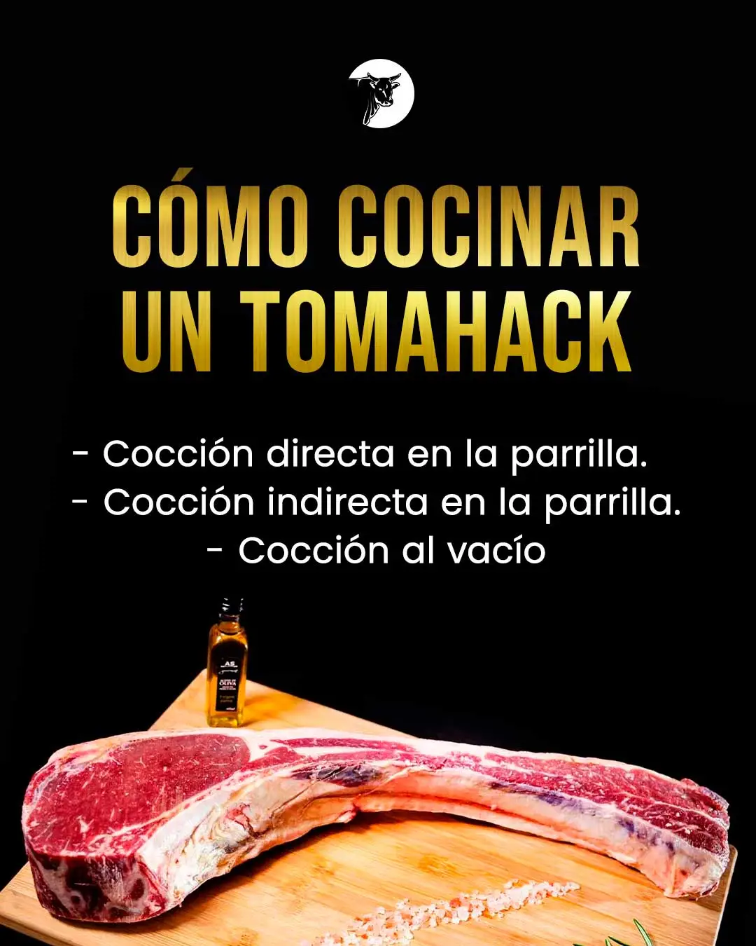 Cómo cocinar un Tomahawk CORRECTAMENTE